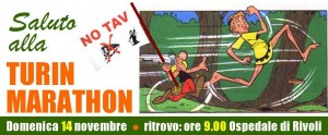 No tav Turin Marathon
