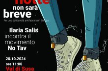 Domenica 20/10 ore 11, piazzale Presidio di San Didero: Ilaria Salis incontra il Movimento No Tav