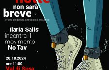 Domenica 20/10 ore 11, piazzale Presidio di San Didero: Ilaria Salis incontra il Movimento No Tav