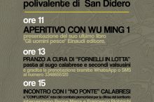 Domenica 01/12 dalle ore 11 – polivalente di San Didero: aperitivo con Wu Ming 1 e incontro con i “No Ponte” e la rete “Confluenza”