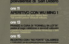 Domenica 01/12 dalle ore 11 – polivalente di San Didero: aperitivo con Wu Ming 1 e incontro con i “No Ponte” e la rete “Confluenza”